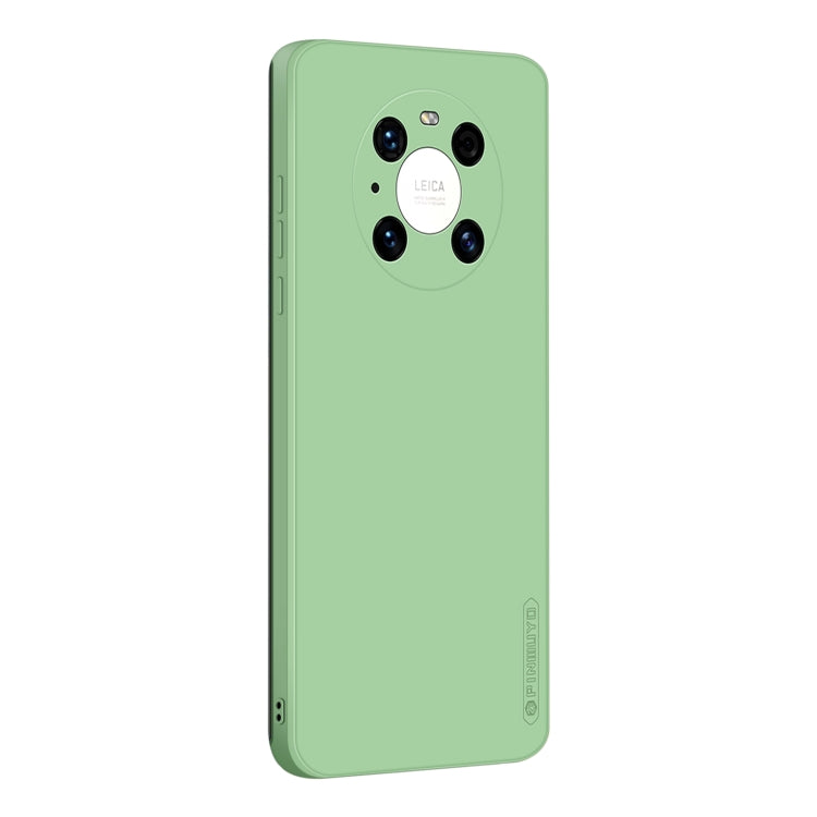 For Huawei Mate 40 Pro PINWUYO Sense Series Liquid Silicone TPU Mobile Phone Case(Green) - Huawei Cases by PINWUYO | Online Shopping UK | buy2fix