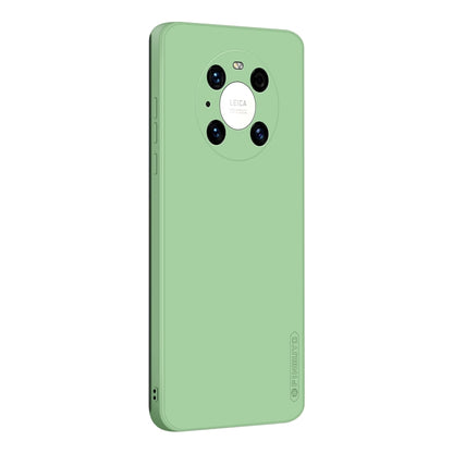 For Huawei Mate 40 Pro PINWUYO Sense Series Liquid Silicone TPU Mobile Phone Case(Green) - Huawei Cases by PINWUYO | Online Shopping UK | buy2fix