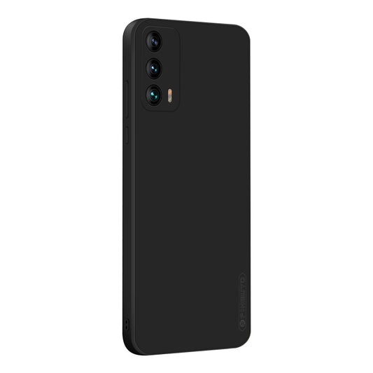 For Meizu 18 PINWUYO Touching Series Liquid Silicone TPU Shockproof Case(Black) - More Brand by PINWUYO | Online Shopping UK | buy2fix