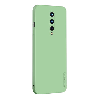 For OnePlus 8 PINWUYO Touching Series Liquid Silicone TPU Shockproof Case(Green) - OnePlus Cases by PINWUYO | Online Shopping UK | buy2fix