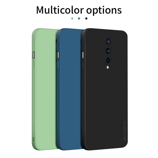 For OnePlus 8 PINWUYO Touching Series Liquid Silicone TPU Shockproof Case(Green) - OnePlus Cases by PINWUYO | Online Shopping UK | buy2fix