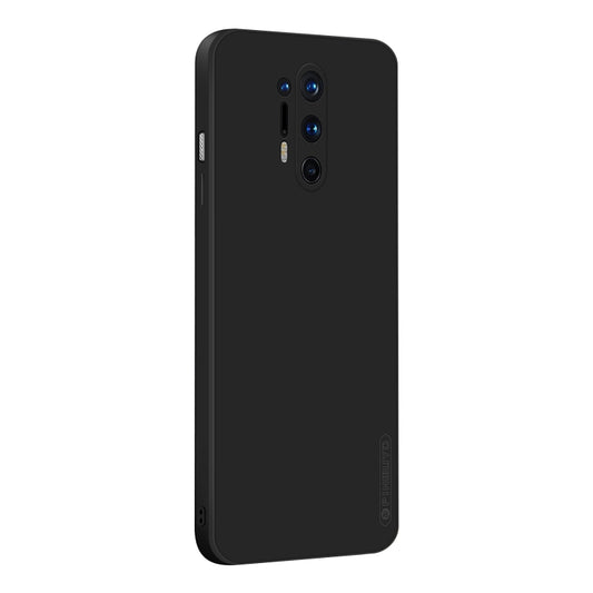 For OnePlus 8 Pro PINWUYO Touching Series Liquid Silicone TPU Shockproof Case(Black) - OnePlus Cases by PINWUYO | Online Shopping UK | buy2fix