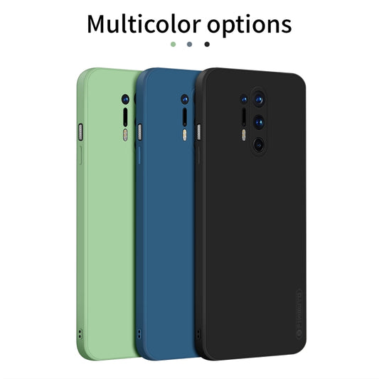 For OnePlus 8 Pro PINWUYO Touching Series Liquid Silicone TPU Shockproof Case(Blue) - OnePlus Cases by PINWUYO | Online Shopping UK | buy2fix