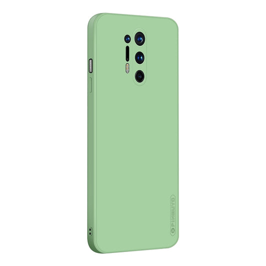 For OnePlus 8 Pro PINWUYO Touching Series Liquid Silicone TPU Shockproof Case(Green) - OnePlus Cases by PINWUYO | Online Shopping UK | buy2fix