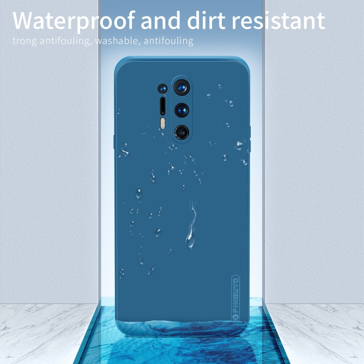 For OnePlus 8 Pro PINWUYO Touching Series Liquid Silicone TPU Shockproof Case(Green) - OnePlus Cases by PINWUYO | Online Shopping UK | buy2fix
