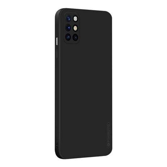 For OnePlus 8T PINWUYO Touching Series Liquid Silicone TPU Shockproof Case(Black) - OnePlus Cases by PINWUYO | Online Shopping UK | buy2fix