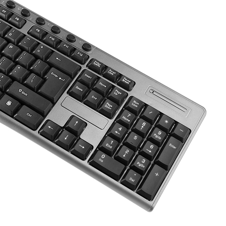 KB6600 104 Keys 2.4G Wireless Keyboard and Mouse Set by buy2fix