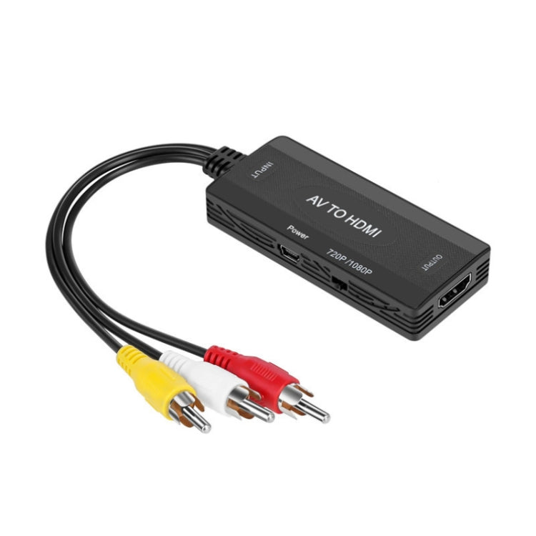 AV to HDMI Converter 3 CVBS RCA Adapter, Supports PAL NTSC 1080P by buy2fix