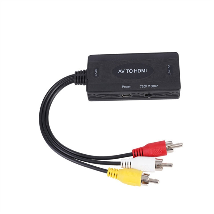 AV to HDMI Converter 3 CVBS RCA Adapter, Supports PAL NTSC 1080P by buy2fix