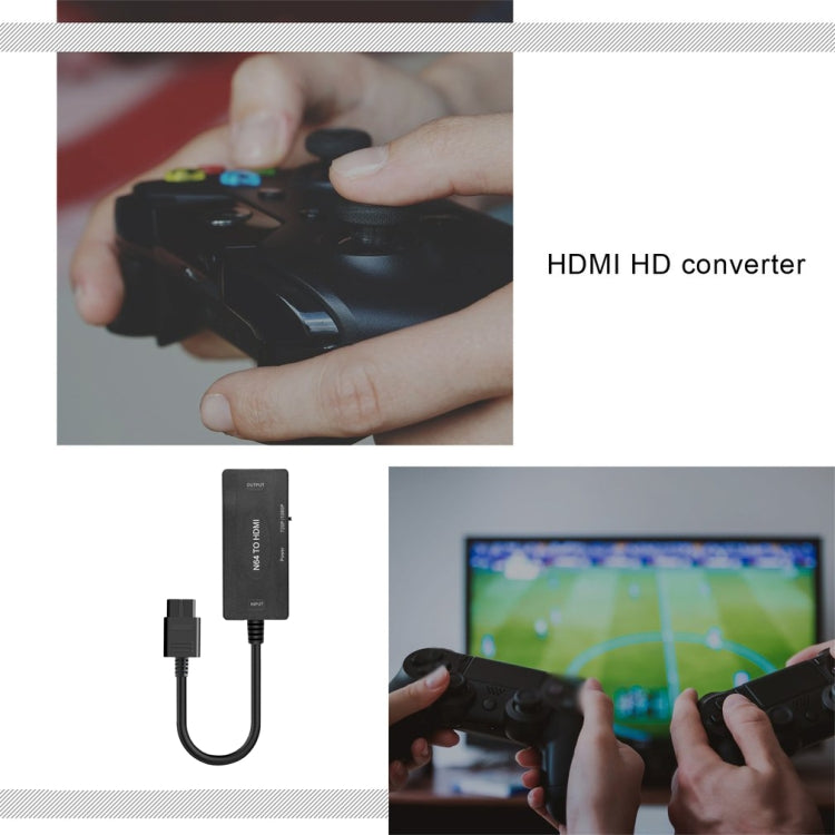 1080P N64 to HDMI Digital Analog Converter Video Cable Adapter by buy2fix