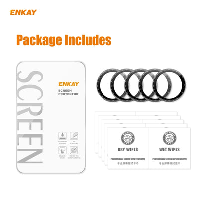 5 PCS For Huawei WATCH 3 Pro 48mm ENKAY Hat-Prince 3D Full Coverage Soft PC Edge + PMMA HD Screen Protector Film - Screen Protector by ENKAY | Online Shopping UK | buy2fix