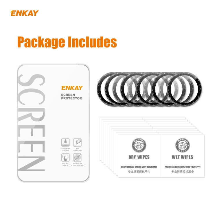 10 PCS For Huawei WATCH 3 Pro 48mm ENKAY Hat-Prince 3D Full Coverage Soft PC Edge + PMMA HD Screen Protector Film - Screen Protector by ENKAY | Online Shopping UK | buy2fix