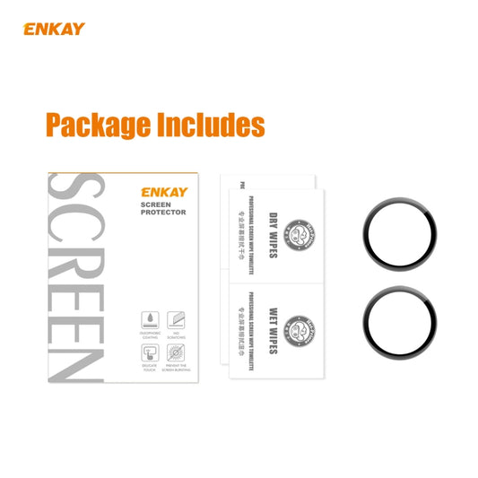 2 PCS For Huawei WATCH 3 46mm ENKAY Hat-Prince 3D Full Coverage Soft PC Edge + PMMA HD Screen Protector Film - Screen Protector by ENKAY | Online Shopping UK | buy2fix