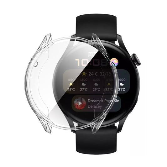 For Huawei Watch 3 46mm ENKAY Hat-Prince Full Coverage Transparent Soft Case TPU HD Clear Cover by ENKAY