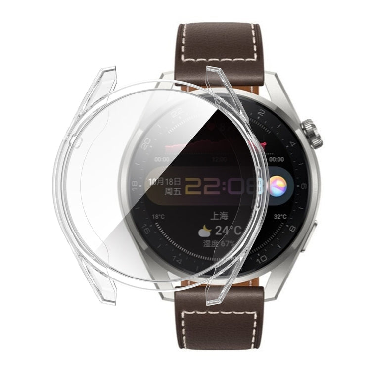 For Huawei Watch 3 Pro 48mm ENKAY Hat-Prince Full Coverage Transparent Soft Case TPU HD Clear Cover by ENKAY