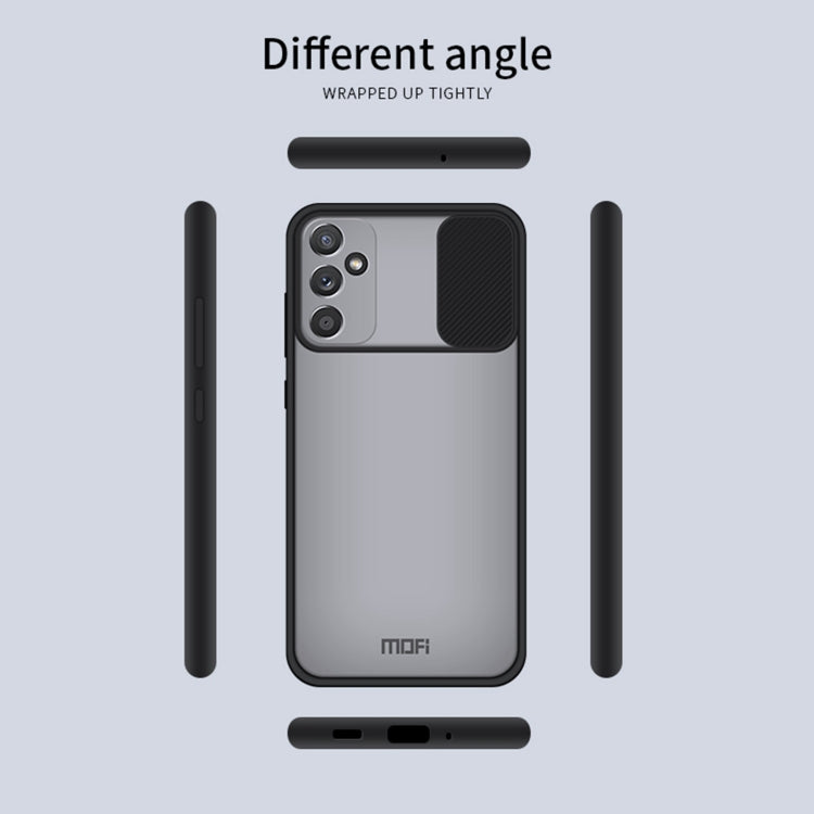 For Samsung Galaxy A82 5G MOFI Xing Dun Series Translucent Frosted PC + TPU Privacy Anti-glare Shockproof All-inclusive Protective Case(Black) - Galaxy Phone Cases by MOFI | Online Shopping UK | buy2fix