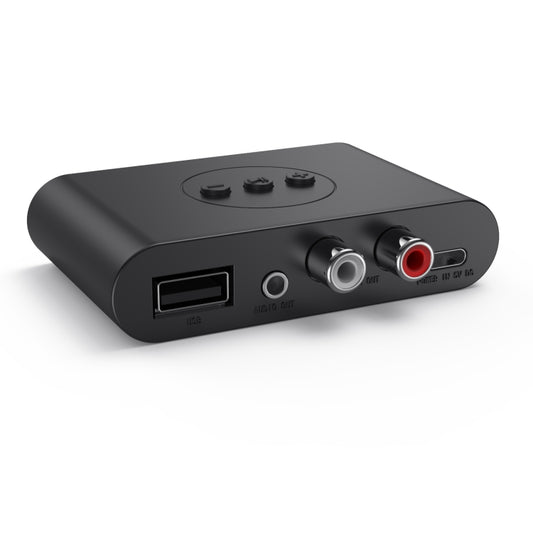 B21 Bluetooth 5.0 Audio Receiver AUX RCA Output U-disk Playback - Audio Receiver Transmitter by buy2fix | Online Shopping UK | buy2fix