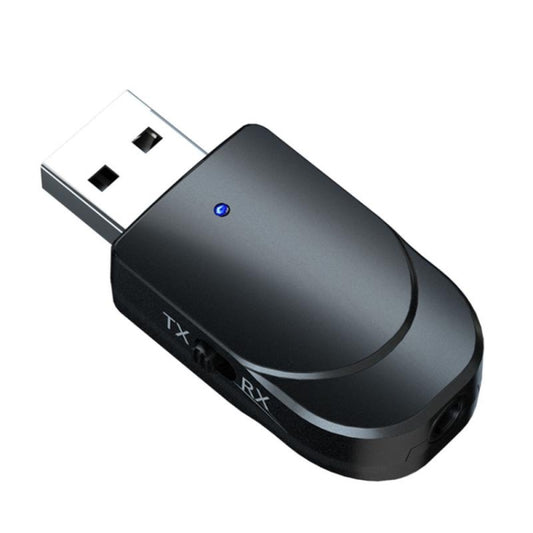 KN330 2 in 1 USB Bluetooth 5.0 Adapter Wireless Receiver Transmitter for Computer TV Car - Audio Receiver Transmitter by buy2fix | Online Shopping UK | buy2fix