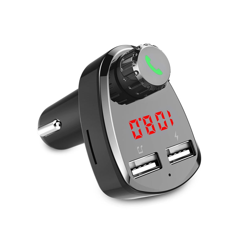 G13 Car MP3 Player Bluetooth Hands-free Device FM Transmitter Car Kit Dual USB Fast Charger - Bluetooth Car Kits by buy2fix | Online Shopping UK | buy2fix