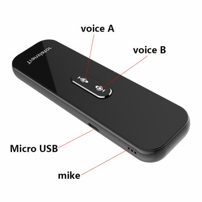 G6X Smart Real Time Voice Translator 40 Languages for Android IOS and Smartphone(Black) -  by buy2fix | Online Shopping UK | buy2fix