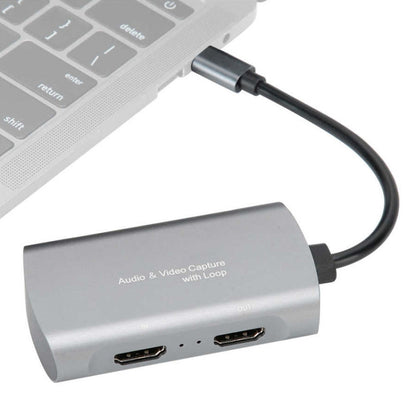 Z31A 4K Type-C to HDMI1080P Video Capture Card with Loop - Video Capture Solutions by buy2fix | Online Shopping UK | buy2fix