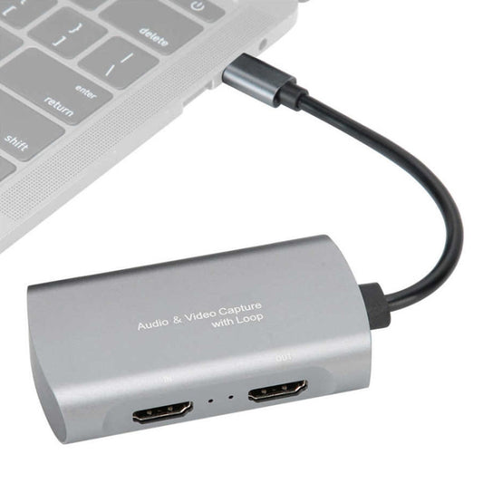 Z31A 4K Type-C to HDMI1080P Video Capture Card with Loop - Video Capture Solutions by buy2fix | Online Shopping UK | buy2fix