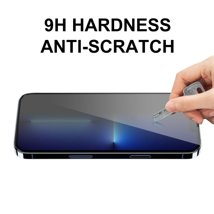 For iPhone 13 / 13 Pro ENKAY Hat-Prince Full Coverage 28 Degree Privacy Screen Protector Anti-spy Tempered Glass Film - iPhone 13 Pro Tempered Glass by ENKAY | Online Shopping UK | buy2fix