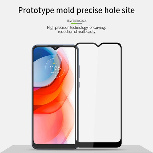 For Motorola G Play 2021 PINWUYO 9H 2.5D Full Screen Tempered Glass Film(Black) - Motorola Tempered Glass by PINWUYO | Online Shopping UK | buy2fix