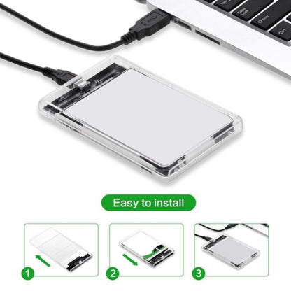2.5 Inch SATA to USB 3.1 Gen 2 Portable Enclosure by buy2fix