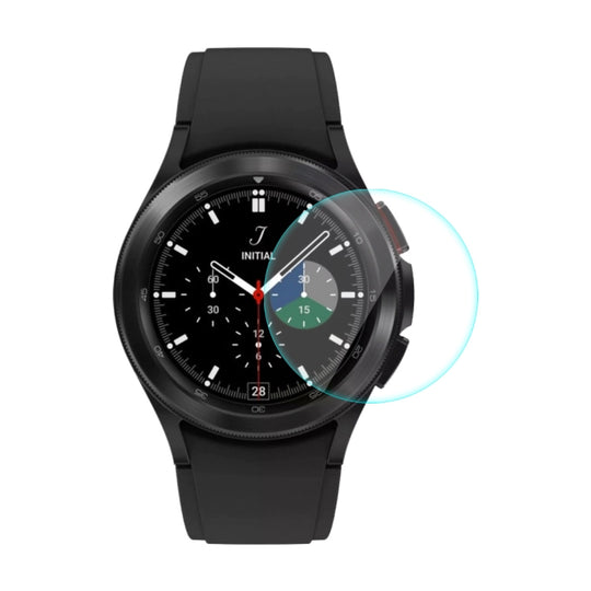 For Samsung Galaxy Watch4 Classic 46mm ENKAY Hat-Prince 0.2mm 9H 2.15D Curved Edge Tempered Glass Screen Protector Watch Film
