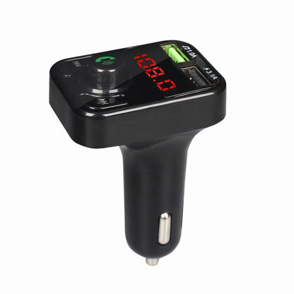X3 Wireless 5.0 Handsfree Car Kit FM Wireless Audio Receiver Transmitter MP3 Player Dual USB Digital Fast Charger - Bluetooth Car Kits by buy2fix | Online Shopping UK | buy2fix