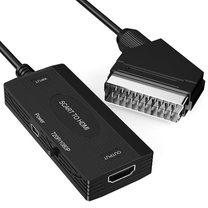 1080P SCART to HDMI Audio Video Converter Adapter by buy2fix
