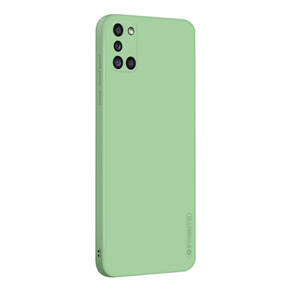 For Samsung Galaxy A31 PINWUYO Touching Series Liquid Silicone TPU Shockproof Case(Green) - Galaxy Phone Cases by PINWUYO | Online Shopping UK | buy2fix
