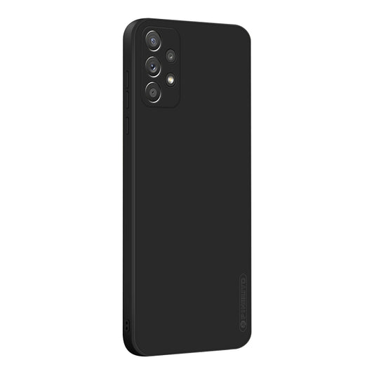 For Samsung Galaxy A52 4G/5G PINWUYO Touching Series Liquid Silicone TPU Shockproof Case(Black) - Galaxy Phone Cases by PINWUYO | Online Shopping UK | buy2fix