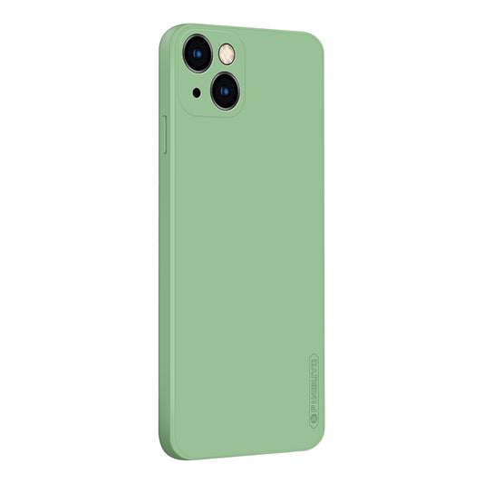 For iPhone 13 mini PINWUYO Touching Series Liquid Silicone TPU Shockproof Case (Green) - iPhone 13 mini Cases by PINWUYO | Online Shopping UK | buy2fix
