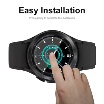 1 PCS For Samsung Galaxy Watch4 Classic 46mm ENKAY Hat-Prince Crystal Screen Protector Anti-scratch Watch Film by ENKAY