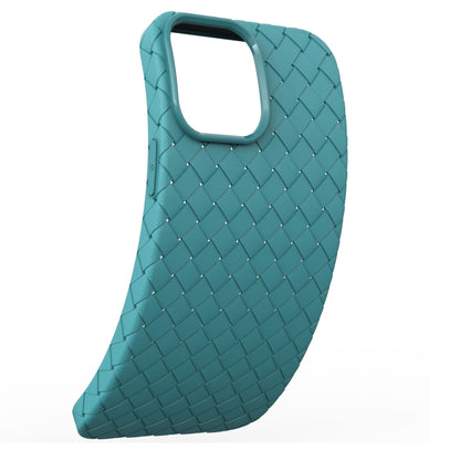 For iPhone 13 Pro Full Coverage Woven Shockproof TPU Case (Blue) - iPhone 13 Pro Cases by buy2fix | Online Shopping UK | buy2fix