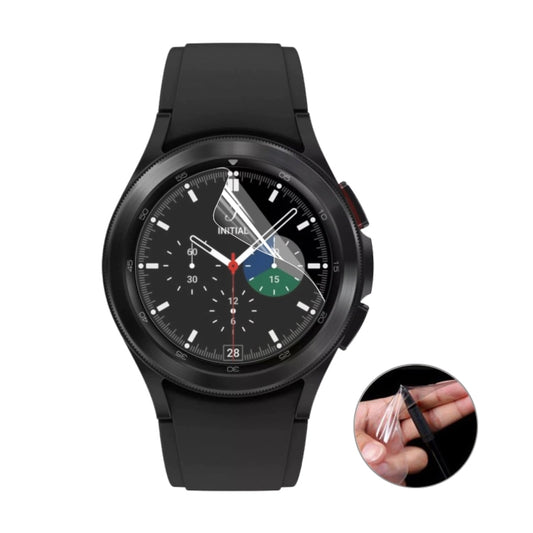 1 PCS For Samsung Galaxy Watch4 Classic 46mm ENKAY Hat-Prince Full Screen Coverage Without Warping Edge TPU Soft Film - Screen Protector by ENKAY | Online Shopping UK | buy2fix