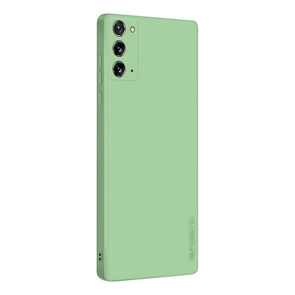 For Samsung Galaxy Note20 PINWUYO Touching Series Liquid Silicone TPU Shockproof Case(Green) - Galaxy Note20 Cases by PINWUYO | Online Shopping UK | buy2fix