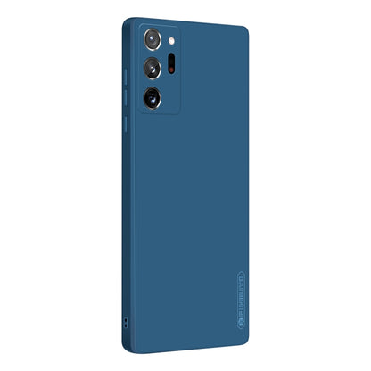 For Samsung Galaxy Note20 Ultra PINWUYO Touching Series Liquid Silicone TPU Shockproof Case(Blue) - Galaxy Note20 Ultra Cases by PINWUYO | Online Shopping UK | buy2fix
