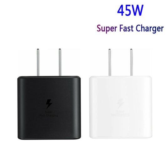 M135 45W USB-C / Type-C Port Fast Charger, US Plug(White) - USB Charger by buy2fix | Online Shopping UK | buy2fix