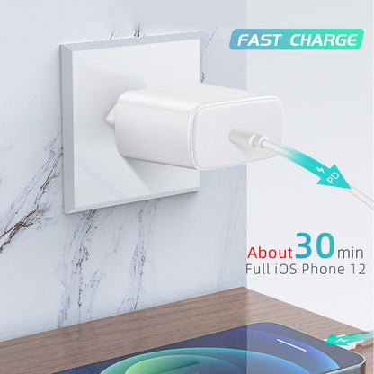 M135 45W USB-C / Type-C Port Fast Charger, EU Plug(Black) - USB Charger by buy2fix | Online Shopping UK | buy2fix