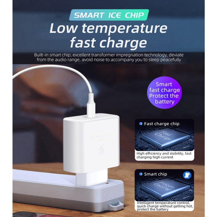 M135 45W USB-C / Type-C Port Fast Charger, EU Plug(Black) - USB Charger by buy2fix | Online Shopping UK | buy2fix