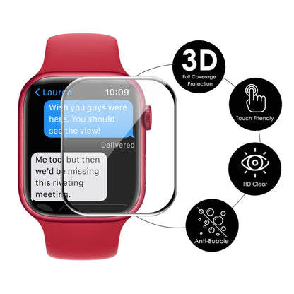 1 PCS ENKAY Hat-Prince 3D Full Coverage Soft PC Edge + PMMA HD Screen Protector Film For Apple Watch Series 7 45mm - Screen Protector by ENKAY | Online Shopping UK | buy2fix
