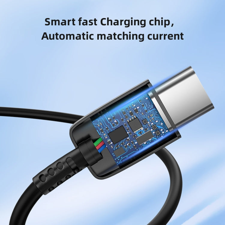 2 PCS XJ-70 45W 5A USB-C / Type-C to Type-C Super Fast Charging Cable, Length: 1m by buy2fix