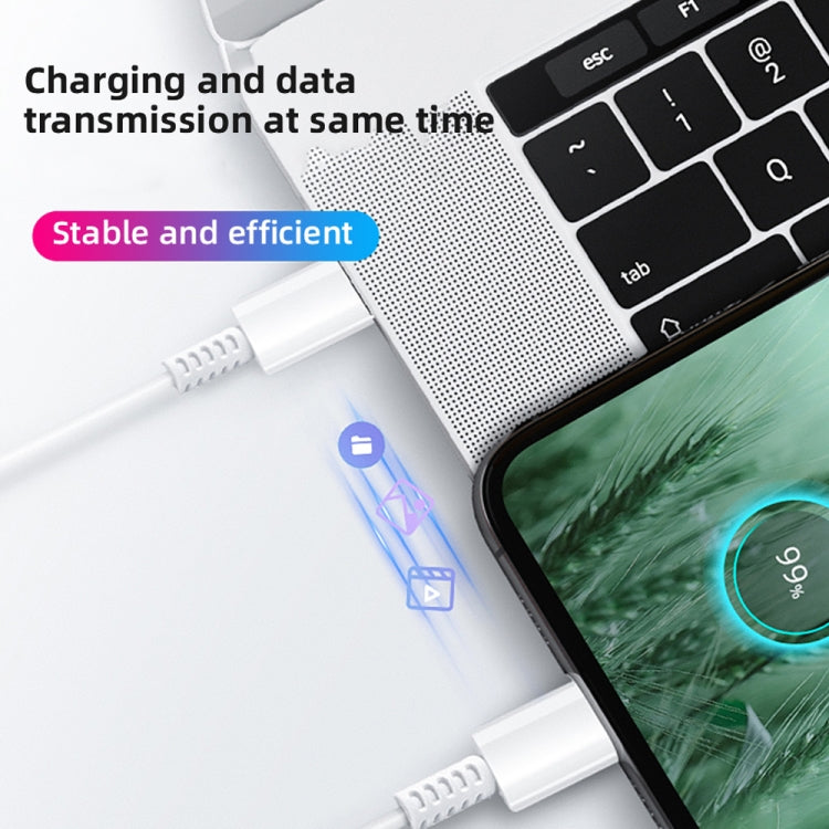 5 PCS XJ-70 45W 5A USB-C / Type-C to Type-C Super Fast Charging Cable, Length: 1m by buy2fix