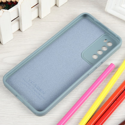 For Huawei Nova 7  5G Straight Side Liquid Silicone Phone Case (Black) - Huawei Cases by buy2fix | Online Shopping UK | buy2fix