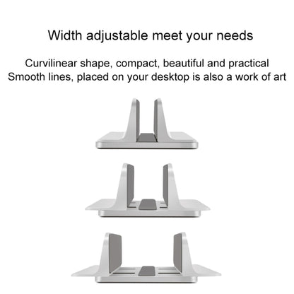 Aluminum Alloy Laptop Stand Cooling Storage Base - Laptop Stand by buy2fix | Online Shopping UK | buy2fix