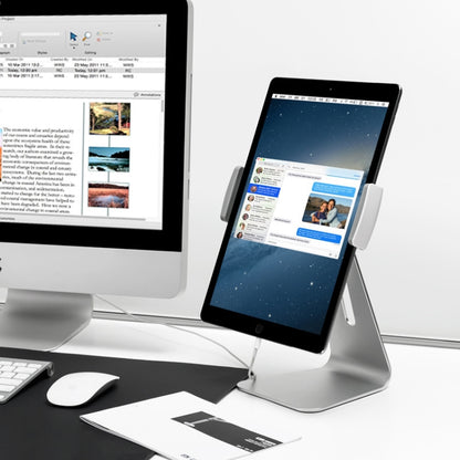 AP-7S 7-13 inch Universal Tablet PC Aluminum Alloy 360 Rotation Desktop Stand - Laptop Stand by buy2fix | Online Shopping UK | buy2fix