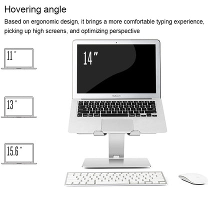 AP-2V Aluminum Alloy Laptop Stand - Laptop Stand by buy2fix | Online Shopping UK | buy2fix